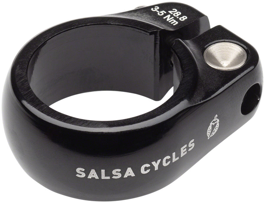 Salsa Lip-Lock Seat Collar 28.8mm Black