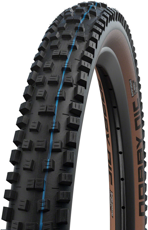 Schwalbe Nobby Nic Tire - 27.5 x 2.35 Tubeless Folding BLK/Bronze Evolution Line Super Ground Addix SpeedGrip