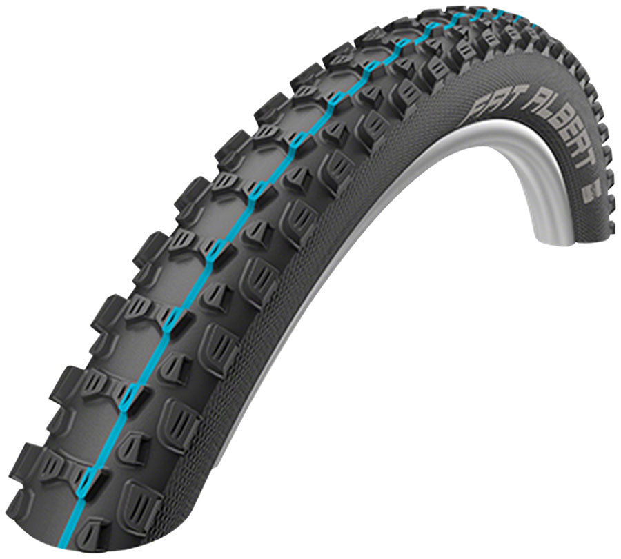 Schwalbe Fat Albert Rear Tire - 27.5 x 2.35 Tubeless Folding BLK Evolution Addix SpeedGrip Snakeskin