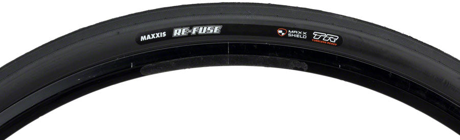 Maxxis Re-Fuse Tire - 700 x 40 Tubeless Folding Black Dual MaxxShield