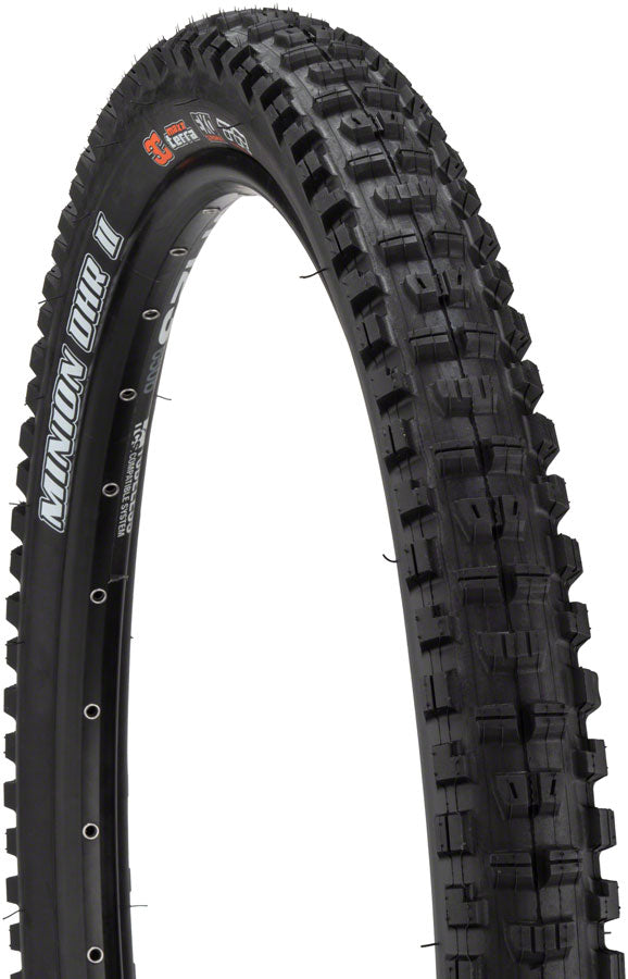 Maxxis Minion DHR II Tire - 27.5 x 2.4 Tubeless Folding BLK 3C Maxx Terra EXO Wide Trail