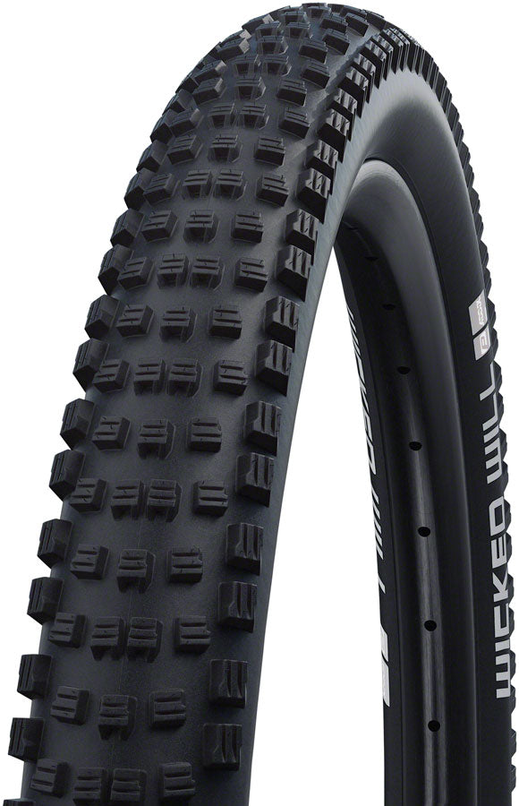 Schwalbe Wicked Will Tire - 27.5 x 2.4 Tubeless Folding BLK Performance Line Addix Twin Skin