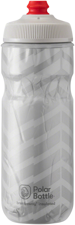 Polar Breakaway Insulated 20oz Water Bottle 591ml / 20oz White/Silver
