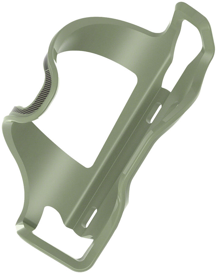 Lezyne Flow SL Water Bottle Cage - Right Side Entry Army Green