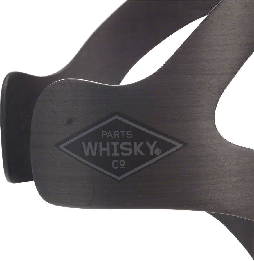 WHISKY No.9 C3 Carbon Water Bottle Cage - Top Entry Matte Black