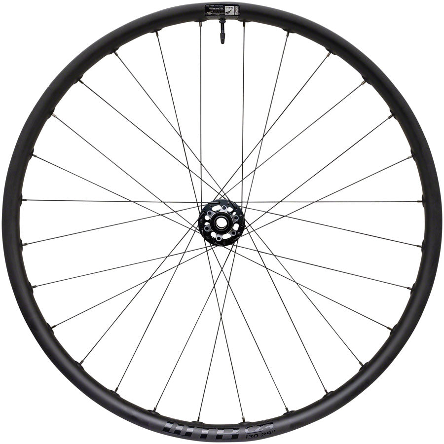 WTB CZR i30 Front Wheel - 29" 15 x 110mm 6-Bolt Black 28H