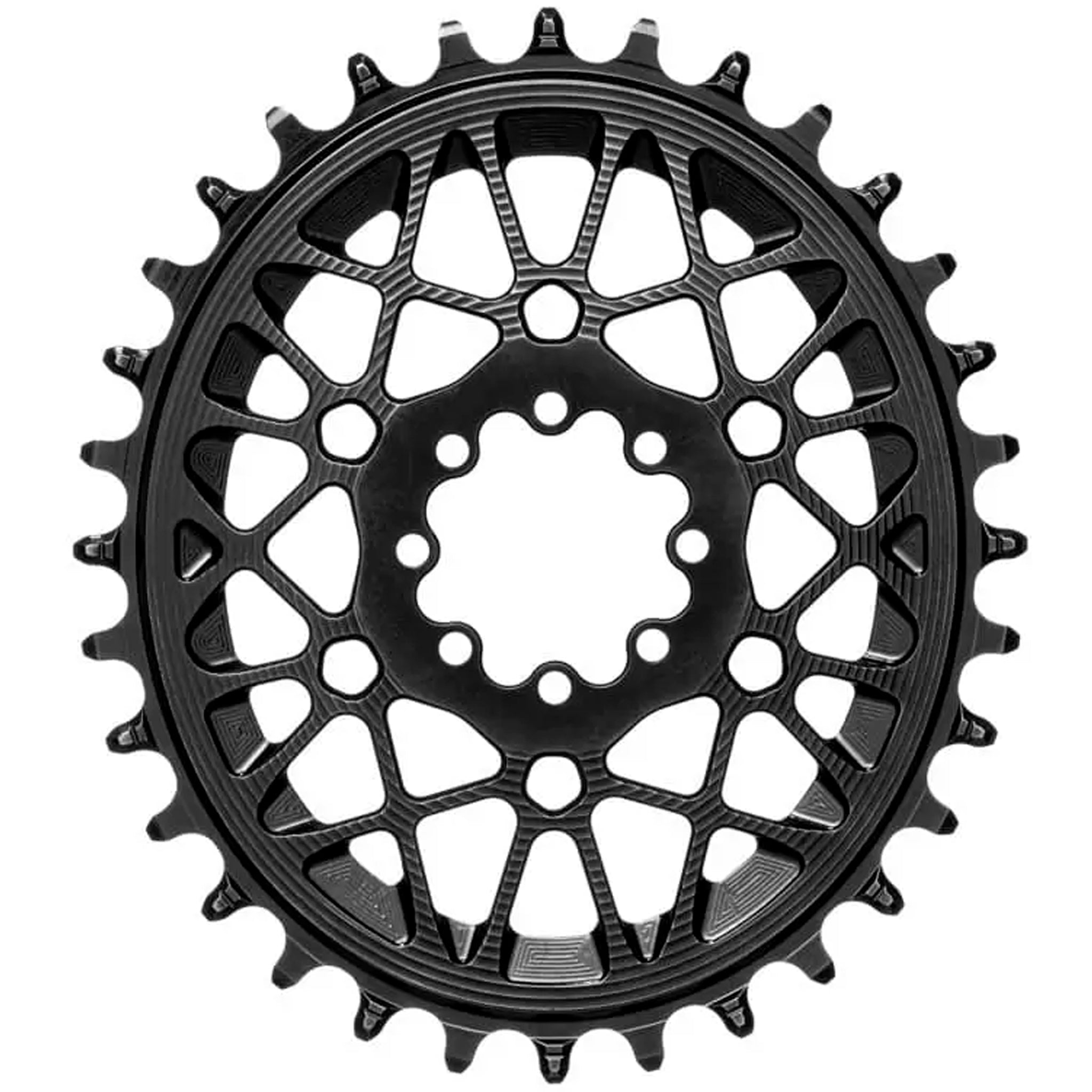 Absolute Black Oval SRAM T-Type DM 8-Hole Boost Chainring 28T Blk