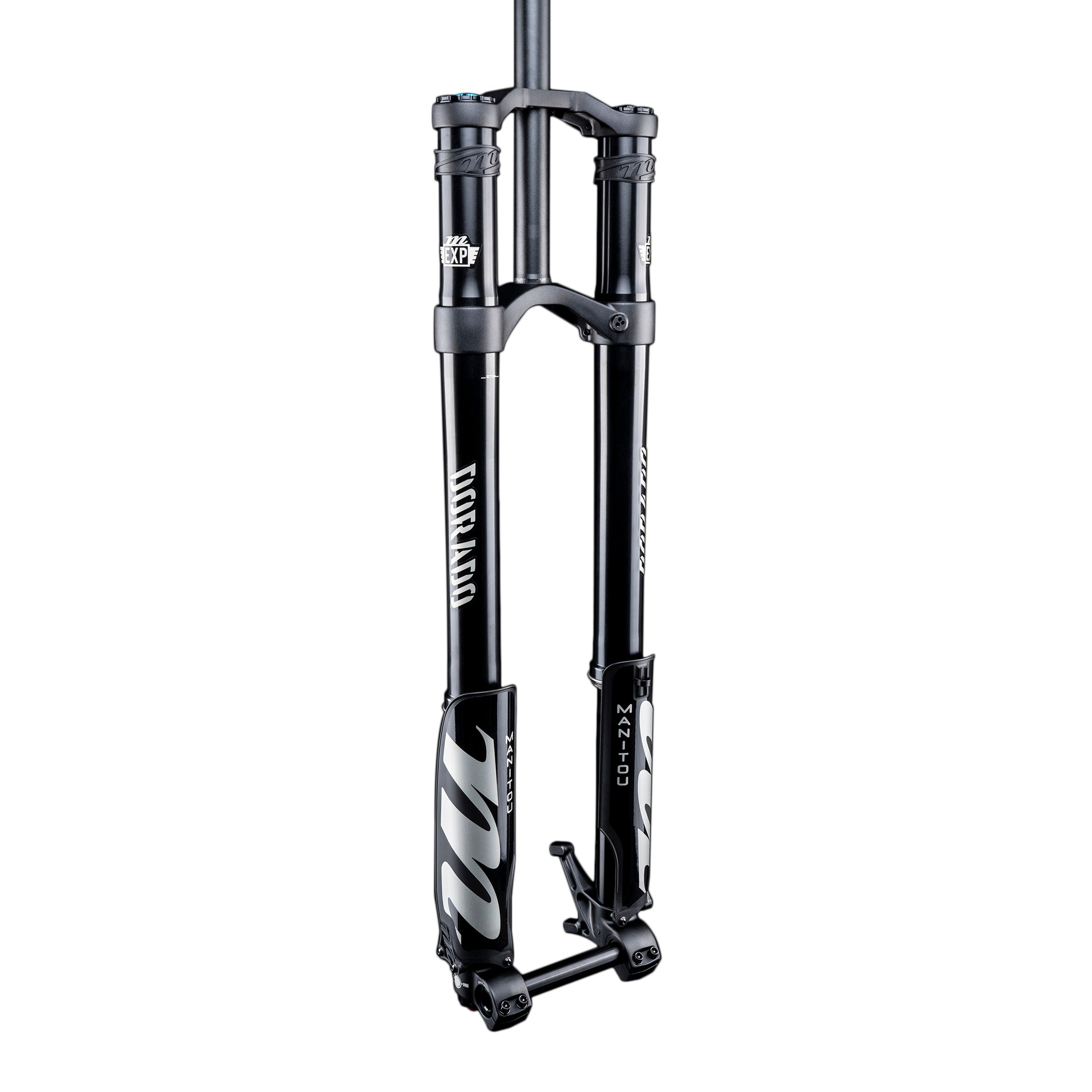 Manitou Dorado Expert Suspension Fork - 29" 203 mm 20 x 110 mm 57 mm Offset BLK Straight Steerer