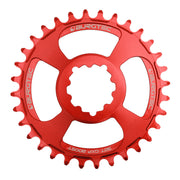 Burgtec GXP Boost 3mm Thick Thin Chainring 32T - Race Red