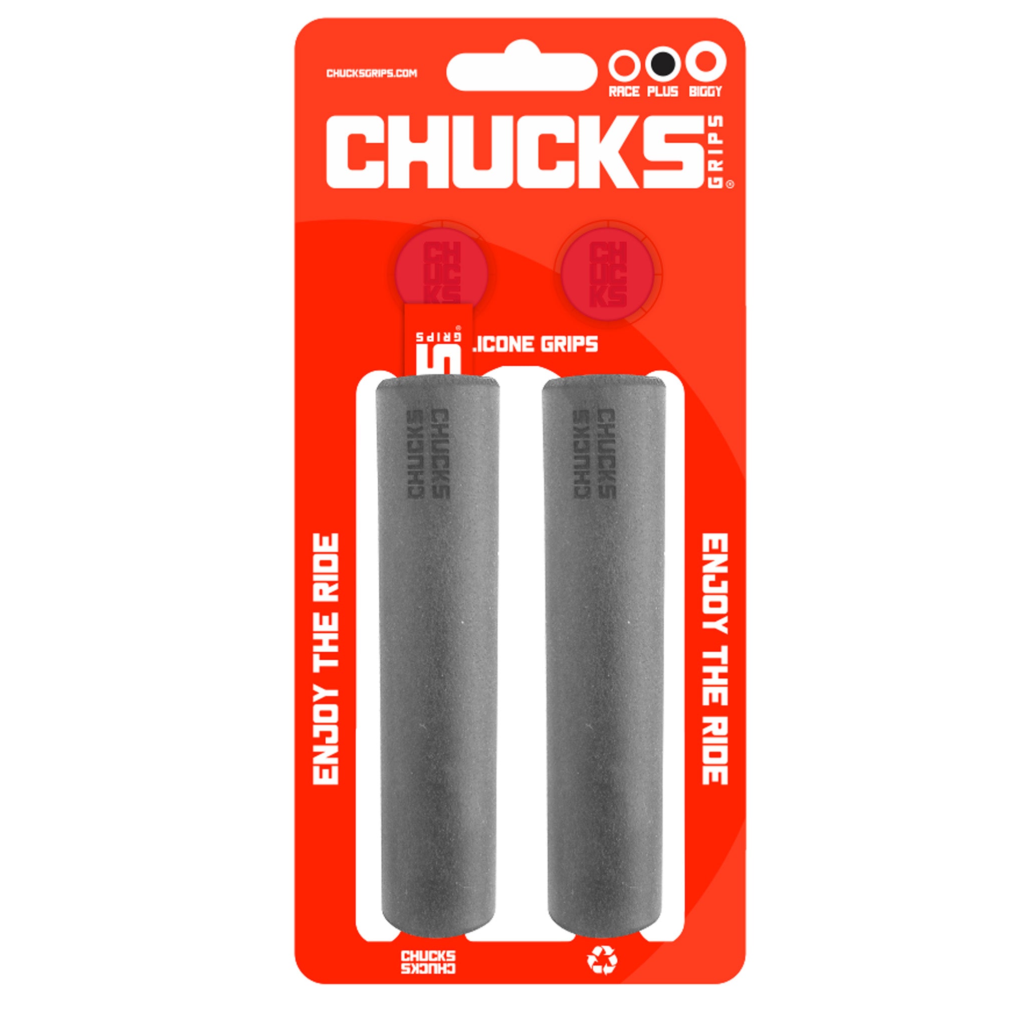 Chucks Grips Plus Grips 130mm x 27.5mm Gray
