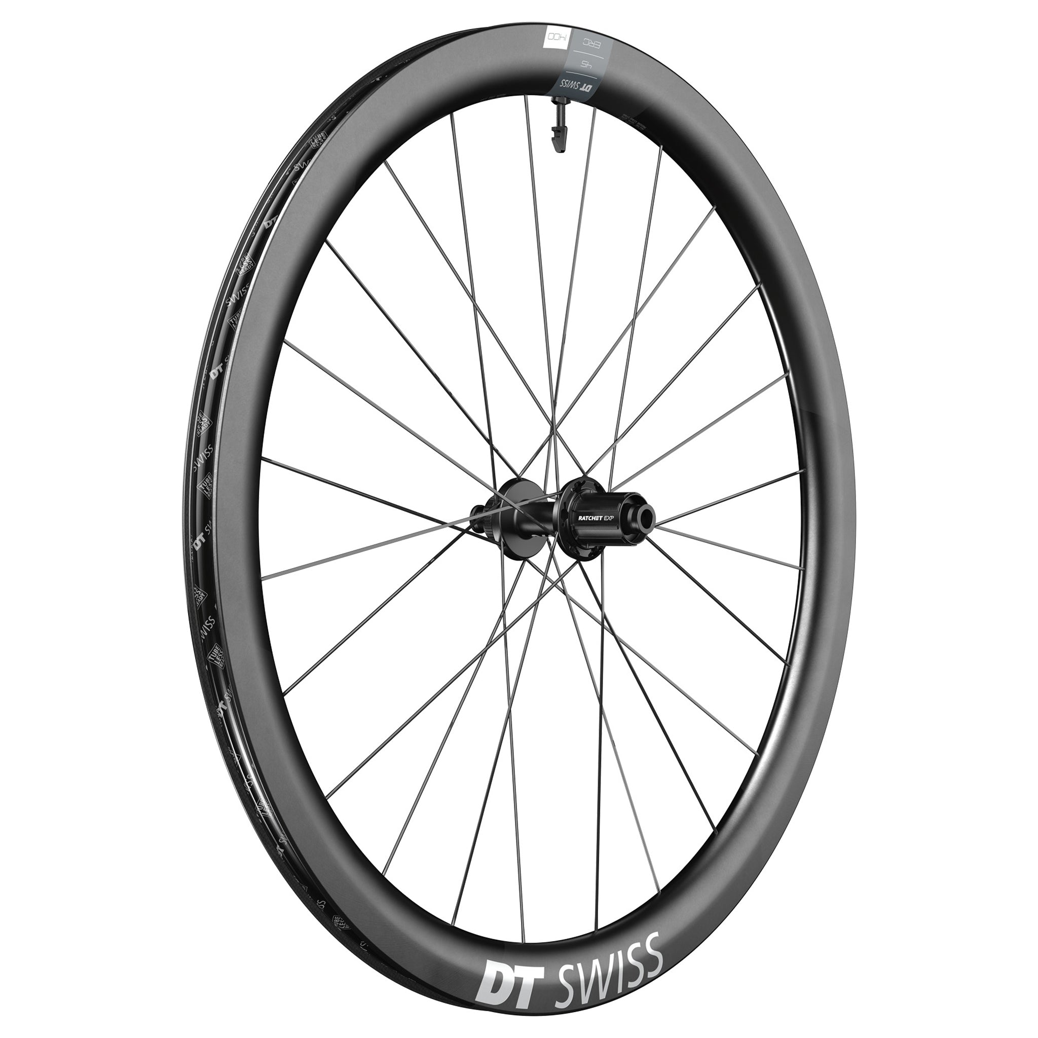 DT Swiss ERC 1400 DiCut 45 Rear Wheel - 700c 12 x 142mm Center-Lock HG 11 Road/XDR BLK