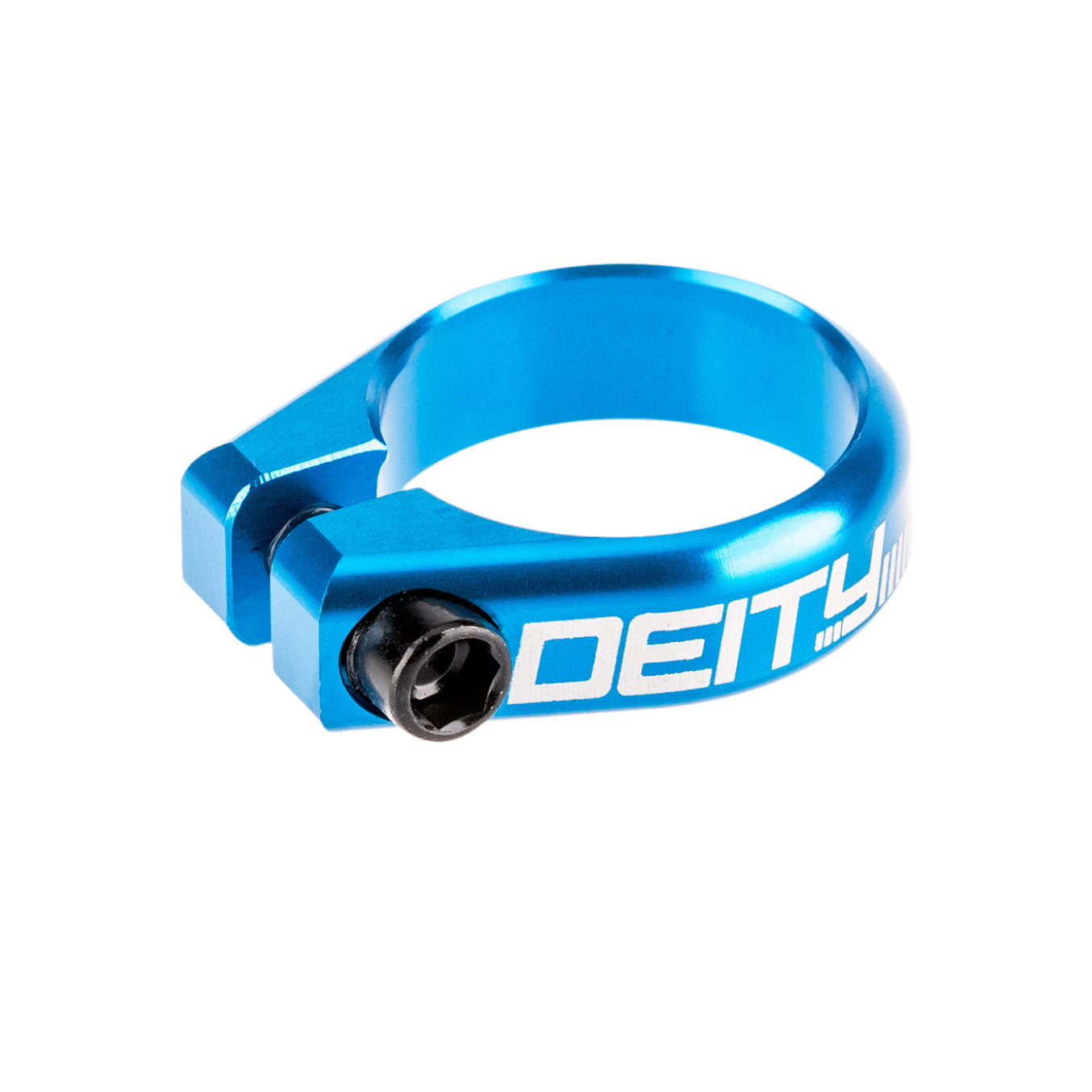 Deity Circuit Seatpost Clamp 34.9mm Blue