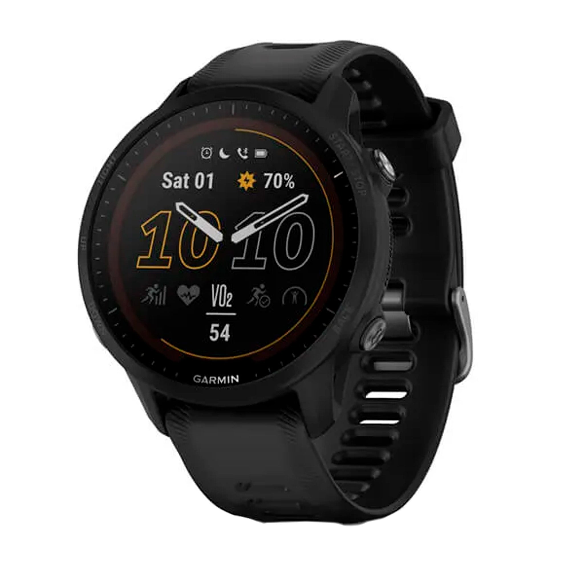 Garmin Forerunner 955 Solar GPS Smartwatch - 45.6mm Black