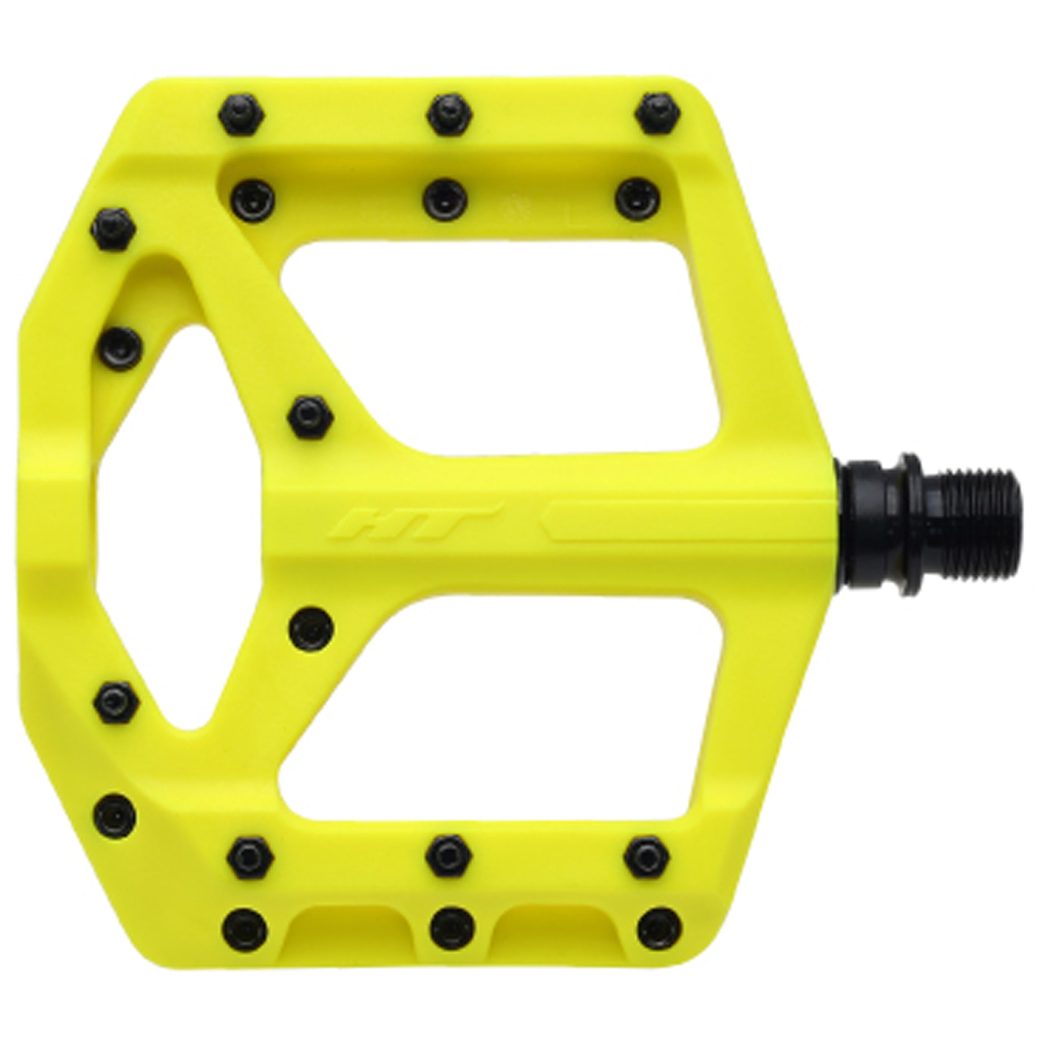 HT Pedals PA32A Platform Pedal CrMo Neon Yellow