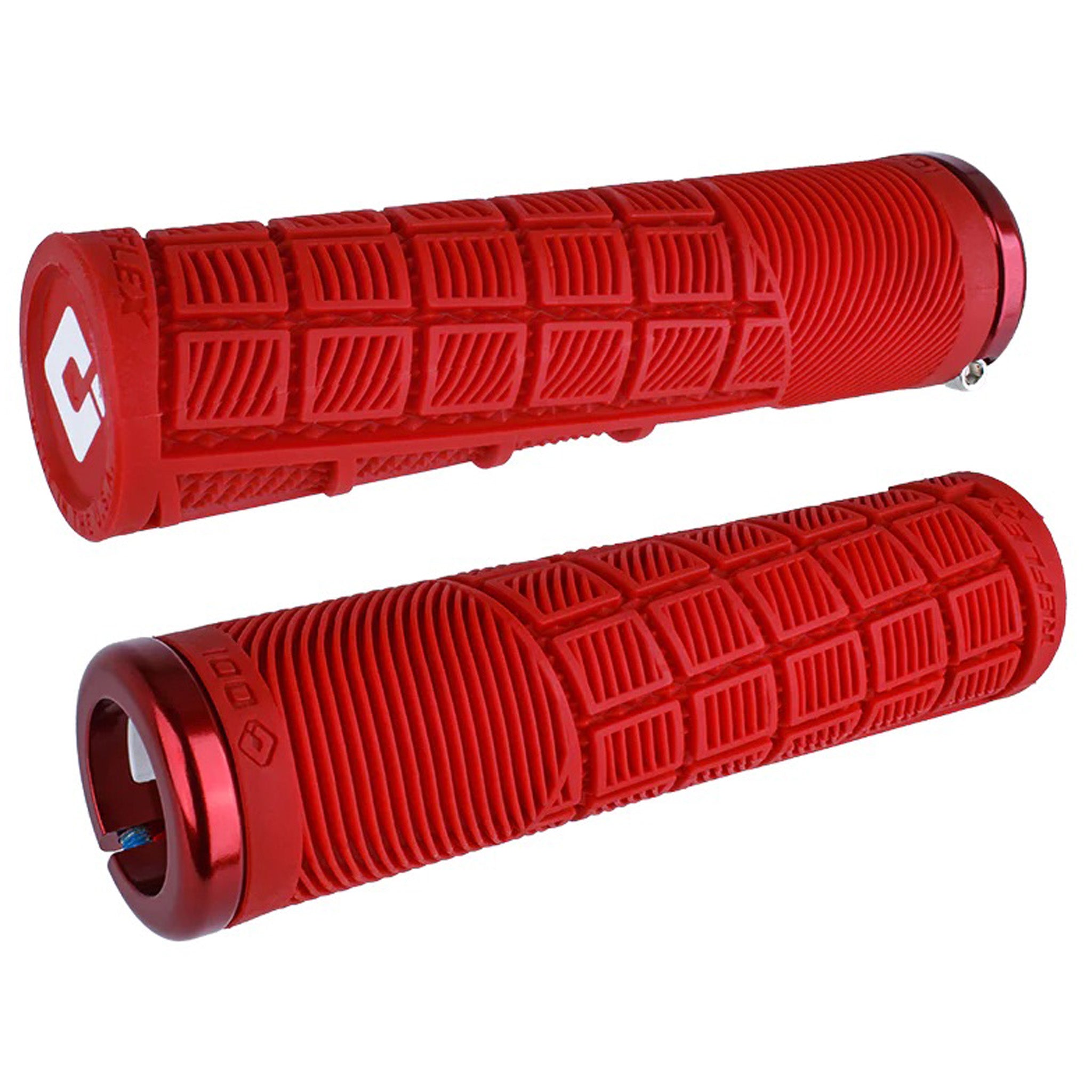 ODI Lock-On MTB Reflex XL Grip - Red/Red