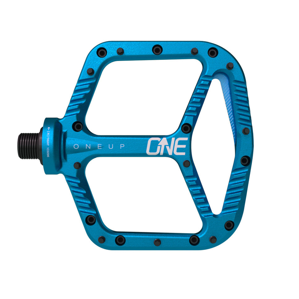 OneUp Components Aluminum Platform Pedals Blue