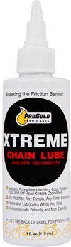 Pro Gold Products Xtreme Chain Lube 4oz Bottle