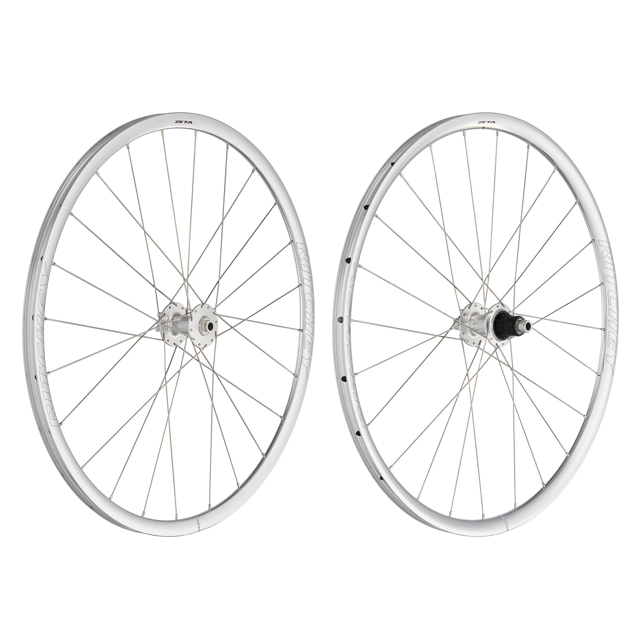 Ritchey Classic V2 Zeta Disc 700c Wheelset HG  Silver