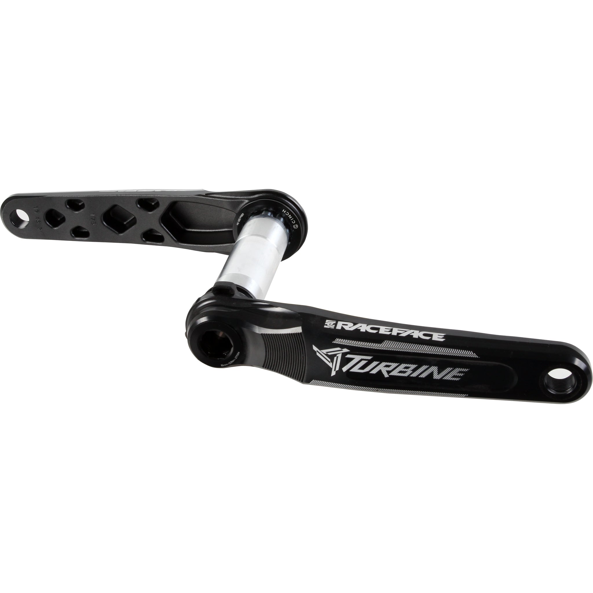 Raceface Turbine Crankset Speed: 9-12 Spindle: 30mm BCD: Direct Mount 30mm 175mm Black MTB/Boost