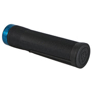 RaceFace Chester Grips - Lock-On Black/Turquoise 34mm