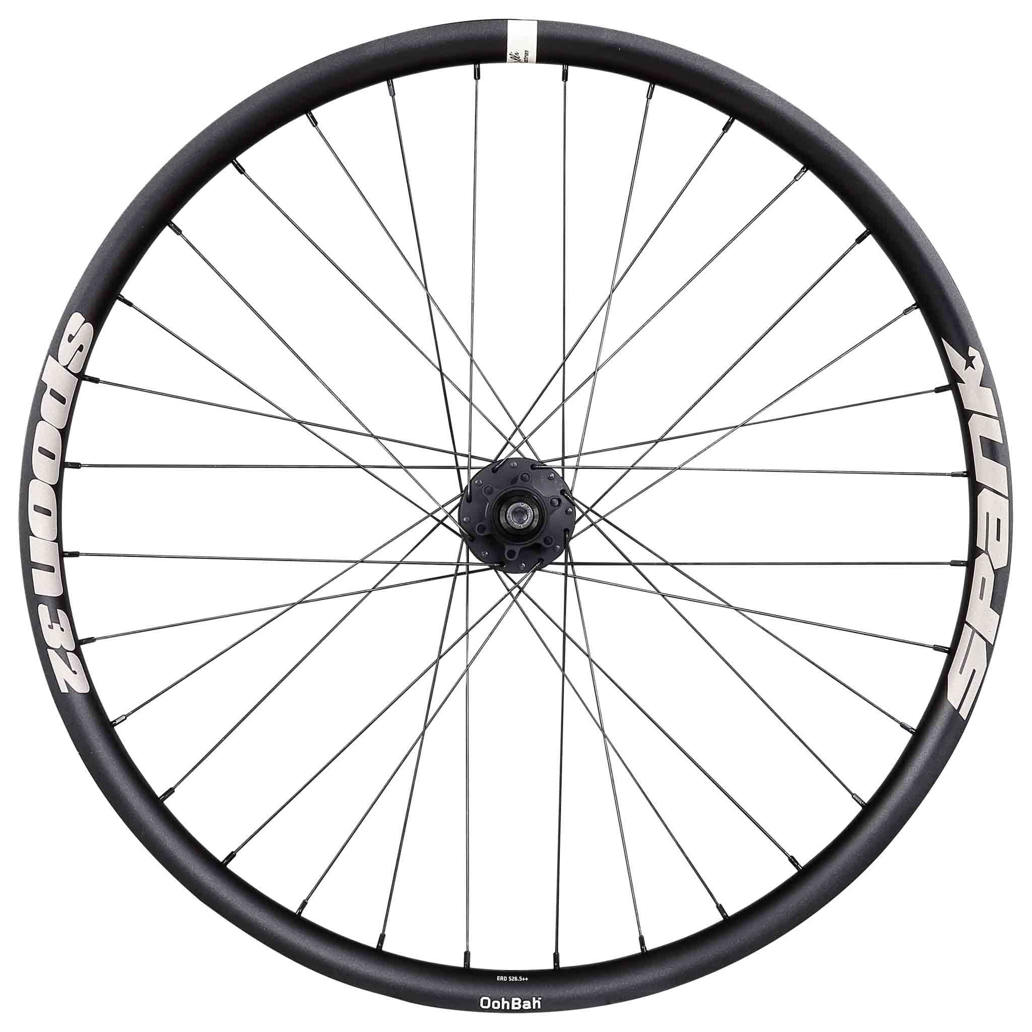 Spank Spoon 32  26" Rear Wheel 135mm BO 32h - Black