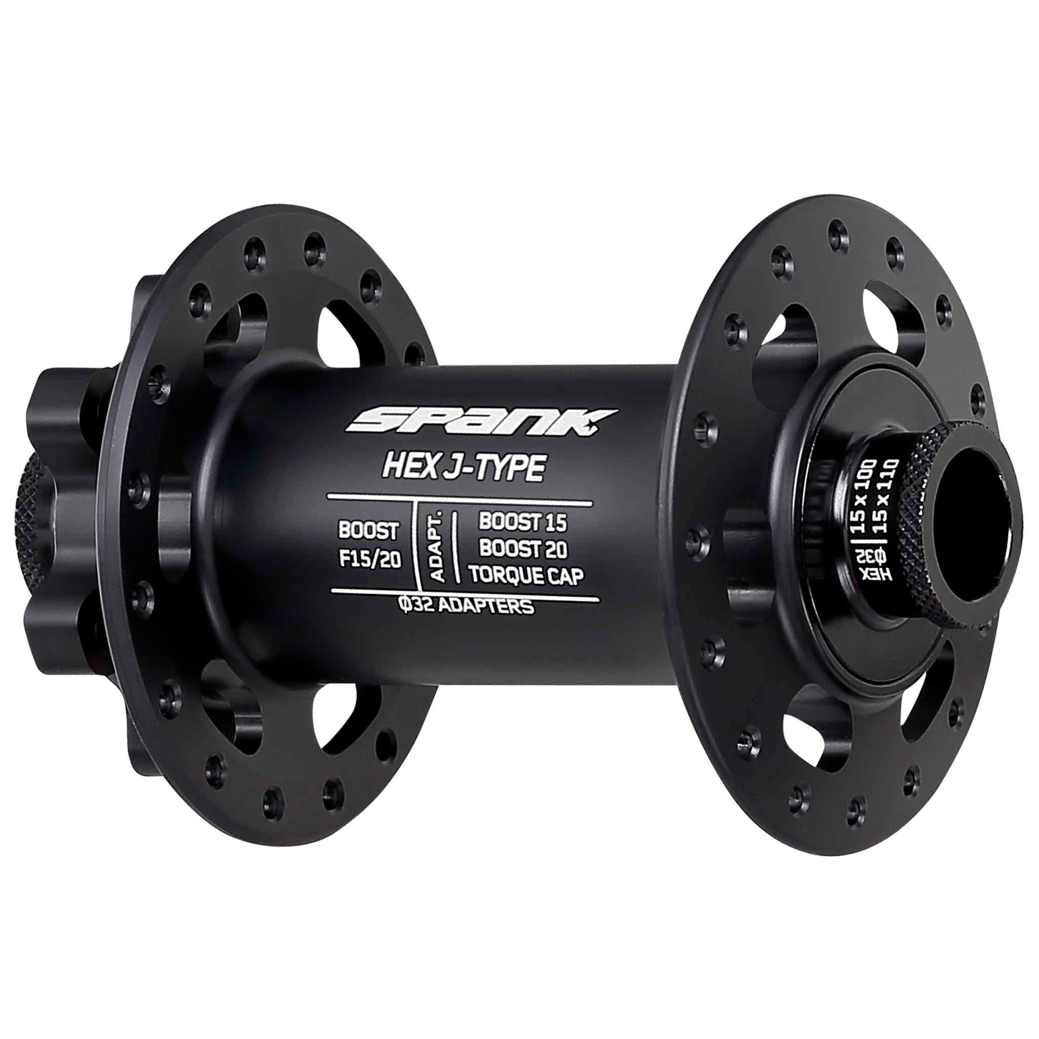 Spank HEX J-Type 6B Disc Front Hub 32h 15x110mm