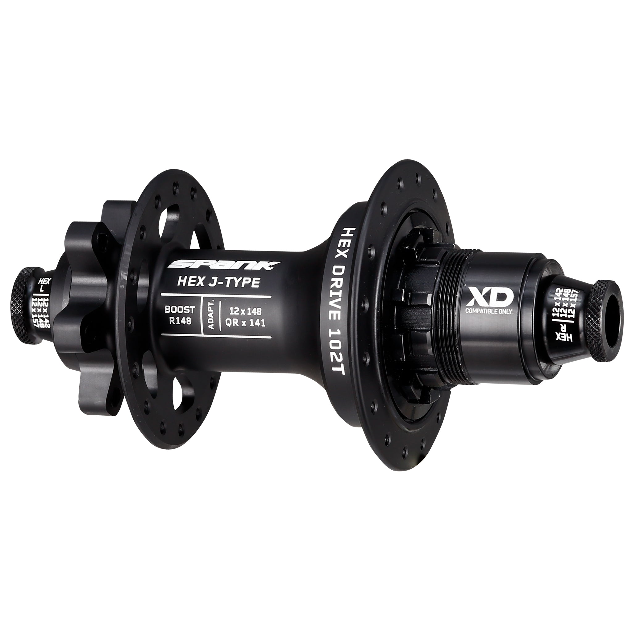 Spank HEX J-Type 6B Disc Rear Hub 32h 12x148mm XD