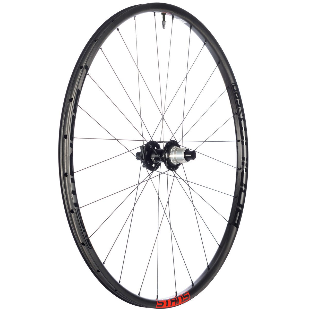 Stans No Tubes Podium SRD Wheel Rear 29 / 622 Holes: 28 12mm TA 148mm Disc IS 6-bolt SRAM XD-R